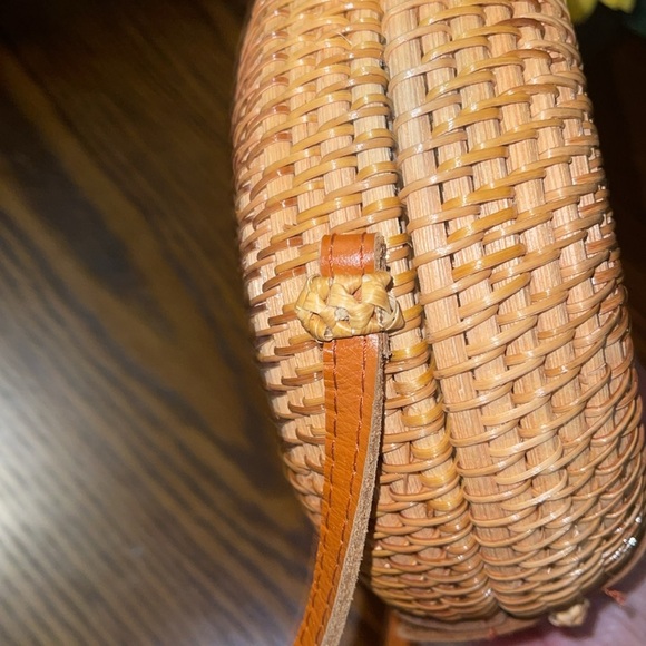 ROUND RATTAN SMALL PURSE/CROSSBODY - Picture 6 of 8